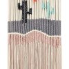 SEBKQ Macrame Wall Hanging Hand-woven Boho Wall Decor,Macrame Wall Art 
Tapestry for Bedroom Living Room Children's Room 17.7" L X 45.2" H